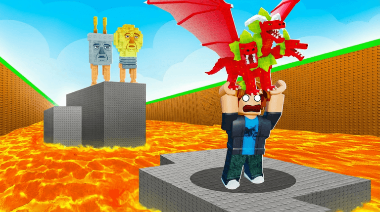 [🦖] Survive LAVA for Brainrots!